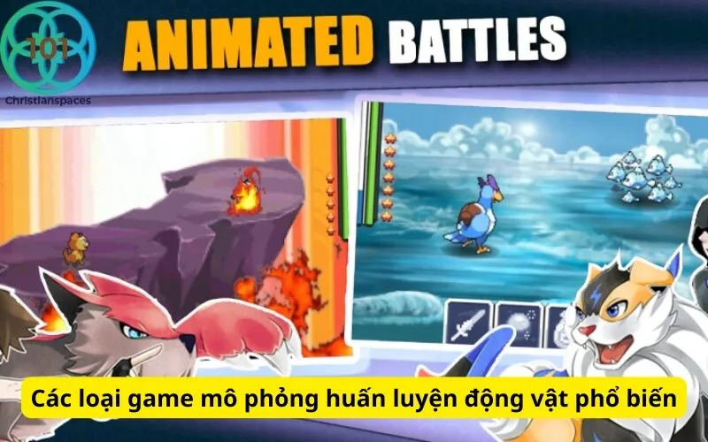 Các loại game mô phỏng huấn luyện động vật phổ biến
