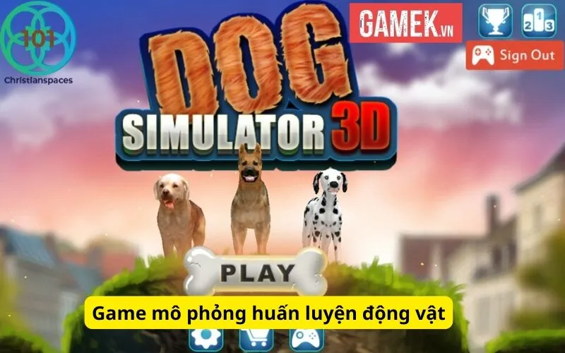 Game mô phỏng huấn luyện động vật
