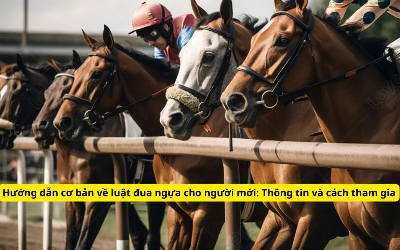Hướng dẫn cơ bản về luật đua ngựa cho người mới: Thông tin và cách tham gia