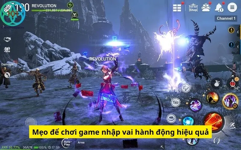 Mẹo để chơi game nhập vai hành động hiệu quả