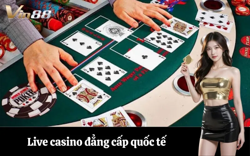 Live casino đẳng cấp quốc tế