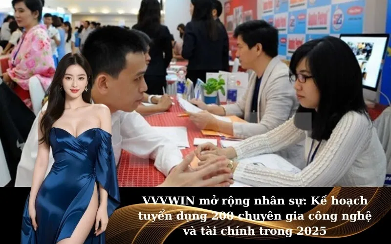 VVVWIN mở rộng nhân sự: Kế hoạch tuyển dụng 200 chuyên gia công nghệ và tài chính trong 2025