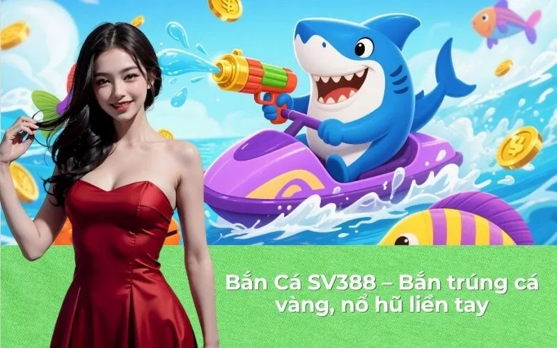 Bắn Cá SV388 – Bắn trúng cá vàng, nổ hũ liền tay