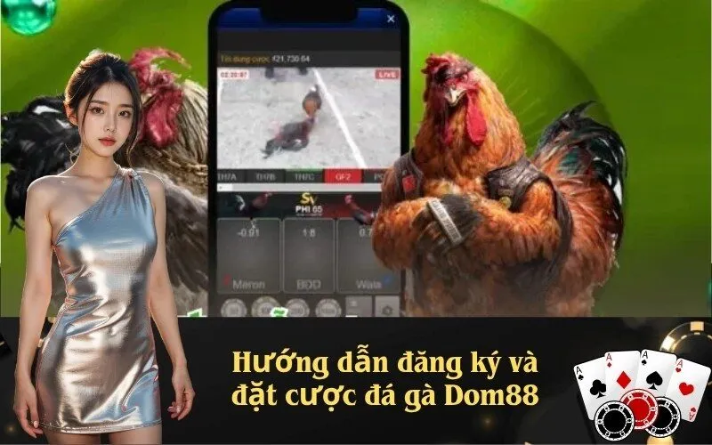 Hướng dẫn đăng ký và đặt cược đá gà Dom88